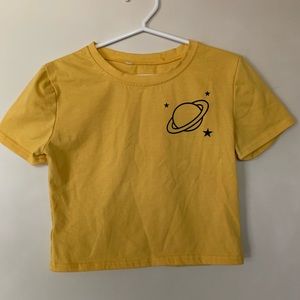 💛Yellow Graphic Tee💛